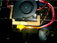 LED MOUNT FOR ANET A8 EXTRUDER by yoelba