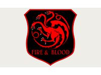 Targaryen sigil - Game of thrones banner by Jonn2k