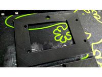 East3D Gecko Low-Profile Front Panel Screen Bezel by MegaMaking