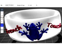 Bangle of frogs by Omni-Moulage