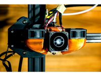 CR-10 E3D V6 3Vent Cooling Unit height adjustable  by Pixelcomet