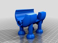 3D Printer Pen Holder Sunlu/Squigg by Kaphaak