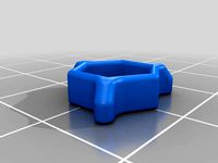 Light SMA thumb screw adapter (spanner) by prodrone