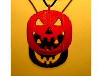 Halloween Pumpkin Pendant by Nys1