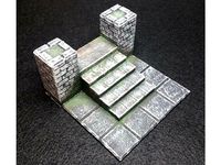 DnD Castle Ravenloft - Start Tile Stairs by MasterQuiaboshi