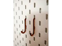 Hook for Ikea Skadis Pegboard for Laser cutting by keyjay