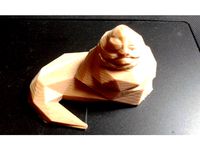 Low Poly Jabba The Hutt by 3D_JOSH