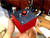 Panic Button with attiny85 and RCSwitch 433Mhz module by matghir