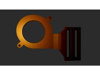 Anet A8 Tronyx XY-08N Bed Level bracket by Anuphis