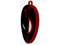 SPIDERMAN + DEADPOOL KEY RING by dead_pool1