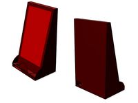 Phone (nexus 5) stand with small passive amp and optional wireless charging by Supernova_6969