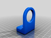 Short version of Light Saber holder for smaller printers by tk6831