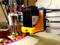 Laser Mount for Prusa i3 Rework X Carriage by vietquocnguyen