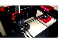 Wanhao D6 / Maker Ultimate Ribbon Cable Retainer Clip V2 by smarcus3