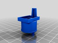 Flash insulated air mattress drying adapter by jdcthingiverse