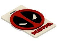 BAG TAG (dEADpOOL) by dead_pool1