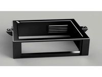 Wanhao D7 no screws vat, windowed and mark levels version by mezanu