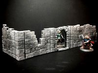 Delving Decor: Basic Ruin Walls (28mm/Heroic scale) by dutchmogul