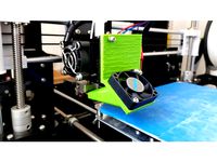 40mm fan mount for anet a8 by diyze