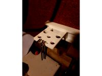 Modular tool holder for Lay3rWorks' "Ultimate Modular 3D Printer Tool Holder Rack " by MegaAndy