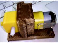 Stand for tt geared dc motor by tximy