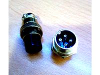 Mini chasis conector redondo microfono by JuanTrillo
