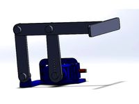 Mini robot arm 9g servo by thedennis6