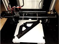 Anet A6 Back Frame, Stabilizer and Motor Fixation by yoghi85