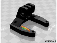 Hyperlow Frame GoPro Adapter Mount (Modular Freestyle) by WhoopTang