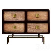 Crate and Barrel // Zander комод 4 ящика