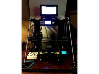 Anet A6 Frame Brace/Stiffening System by jbanion