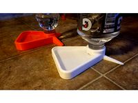 Gravity fed cat water dish by Joe_Snuffy