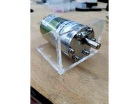 dc motor laser mount by Cintaplast