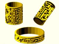 Maze cylinder 2 - ramp wall by JustinSDK