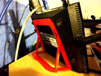 Asus RT-AC1200+ stand and wall mount by KergiTV