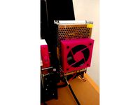 Carcasa ventilador 80 mm fuente alimentación Anet A8 by jebe01