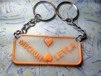 Sweetheart Keychain(costomizable) by KnockOutTR