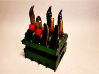 Plier tools modular desktop stand by ICTAvatar