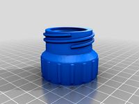 SodaStream to Growler adapter by troystaylor