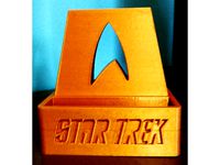 Trekkie Phone Stand  by Spockborg