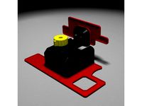 Zortrax M300 - Mod Brackets for Z-Sense by PaulLep