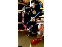 Vulcan 400 - standard LM16UU bearings / igus 12 bearings + duet bracket and leadscrew end w bearing by gio892
