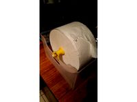 Paper towel dispenser by Volkvanmyn25