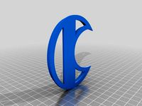 Half Moon Cookie Cutter by JKitagawa