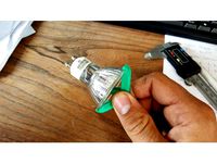 Tool for GU10 bulb by 3Dmodeling