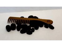 Beard and moustache comb by Point_of_view