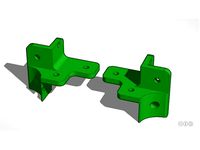 Tevo Tarantula vertical rigidity brackets by ndupont