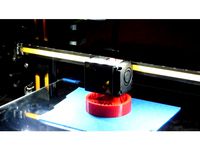 Swing up LED light for Creality CR 10 and Ender 3 by Caster