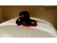 Bathroom Sink Spacer AKA Putty Plate by KillerSmurfling