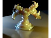 Fire Elemental by tychodin